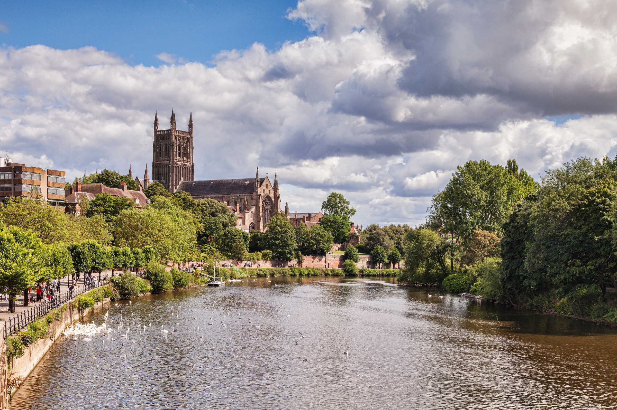 View of Worcester where we provide financial advice.