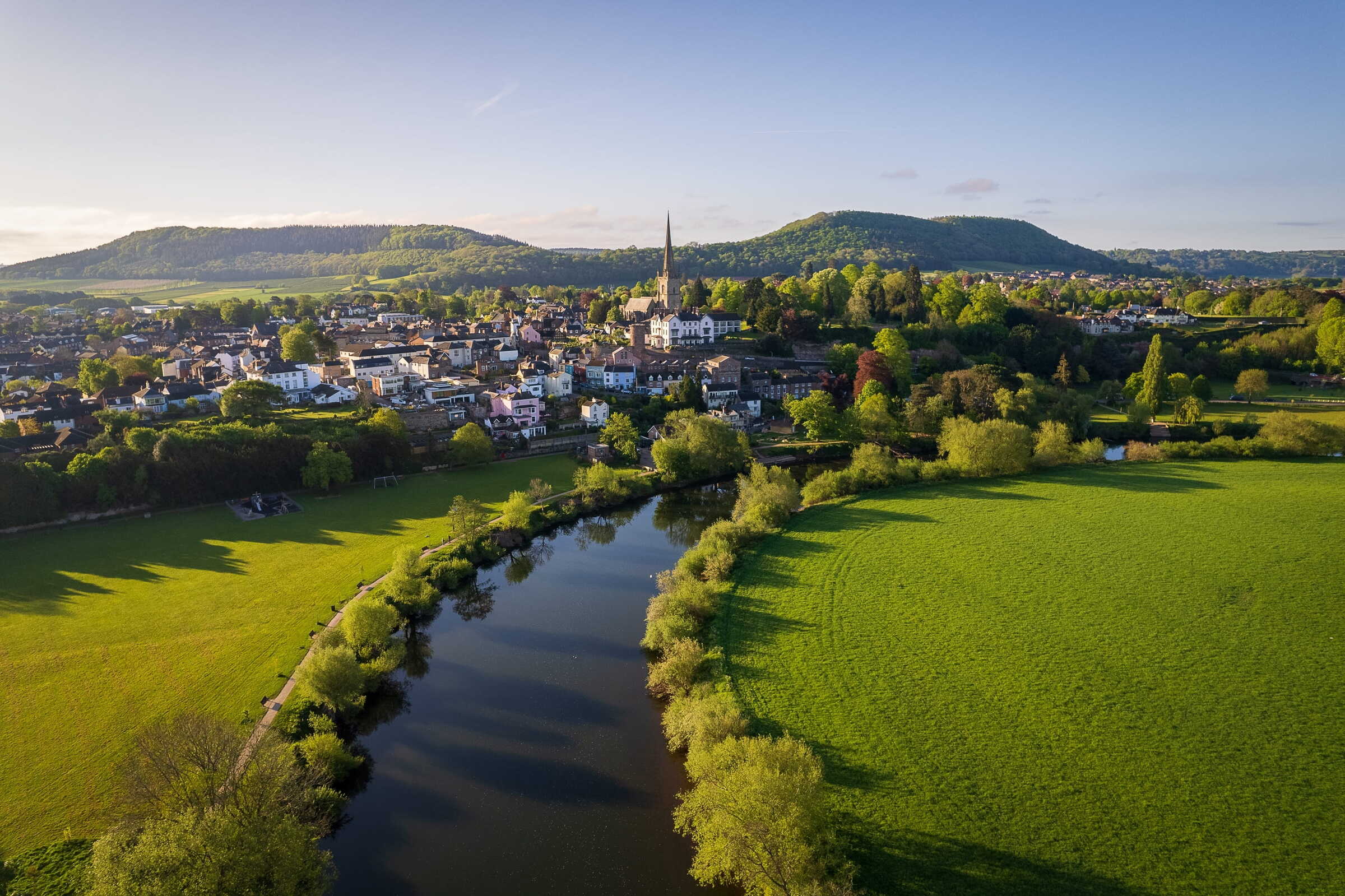 View of Ross-on-Wye where we provide financial advice.